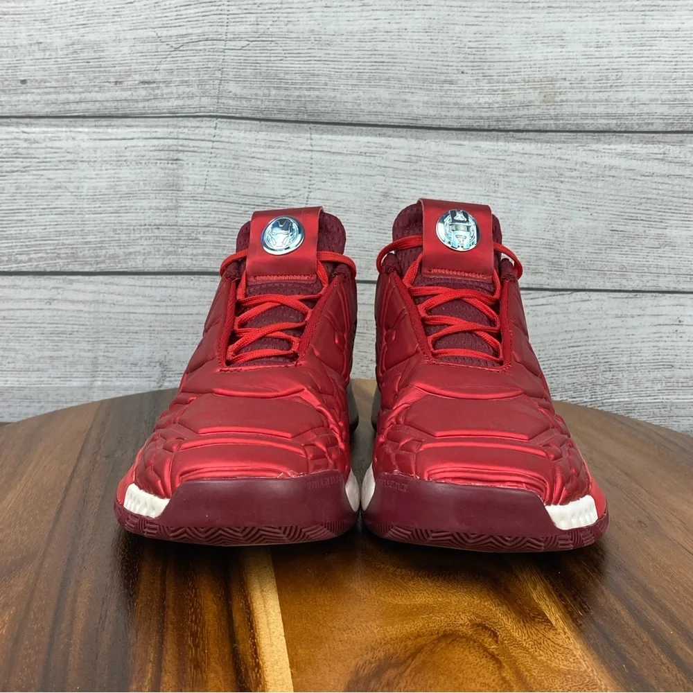 Adidas x Marvel Harden Volume 3 Iron Man Basketball Shoes EG2626 Youth Size 6